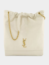 Saint Laurent Blanc Vintage Jamie Pochon Lambskin Pouch