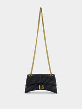 Black Crush Quilted Small Shoulder Bag