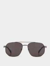 Alexander McQueen Floating Skull Metal Caravan Sunglasses
