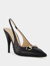 Gucci Horsebit Slingback Pump
