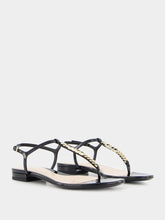 Gucci Signoria Patent Thong Sandal