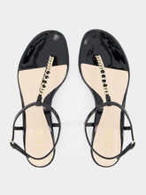 Gucci Signoria Patent Thong Sandal