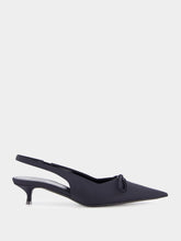 Balenciaga Black Slingback with Bow