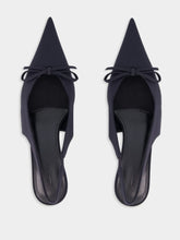 Balenciaga Black Slingback with Bow