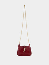 Gucci Jackie Notte Mini Rosso Ancora Patent Chain Bag