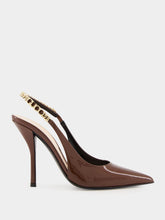 Gucci Brown Signoria Slingback Pump