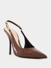 Gucci Brown Signoria Slingback Pump