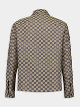 Gucci GG Linen Blend Canvas Jacket