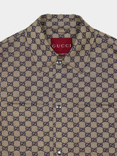 Gucci GG Linen Blend Canvas Jacket