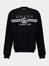 Gucci Black Cotton Jersey Sweatshirt