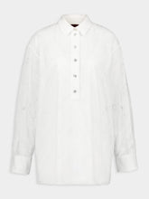 Gucci White Cotton Shirt