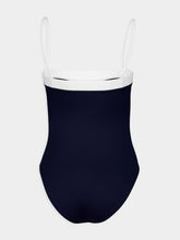 Gucci Navy Blue Swimsuit With Straps