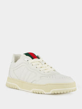 Gucci Re-Web White Leather Trainer