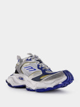 Balenciaga Grey and Blue Cargo Sneakers