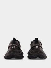 Balenciaga Black Cargo Leather Sneakers