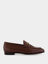 Gucci Jordaan Loafer in Dark Brown Leather