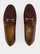 Gucci Jordaan Loafer in Dark Brown Leather