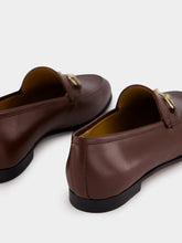 Gucci Jordaan Loafer in Dark Brown Leather