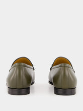 Gucci Dark Green Jordaan Loafer