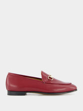 Gucci Jordaan Loafer in Rosso Ancora Leather