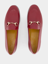 Gucci Jordaan Loafer in Rosso Ancora Leather