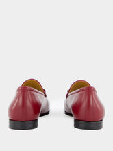Gucci Jordaan Loafer in Rosso Ancora Leather