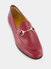Gucci Jordaan Loafer in Rosso Ancora Leather