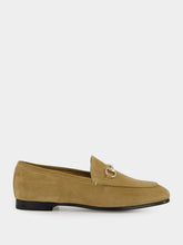 Light Beige Suede Jordaan Loafers
