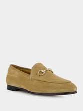 Light Beige Suede Jordaan Loafers