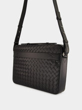 Bottega Veneta Black Getaway Slim Briefcase