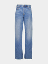 Gucci Light Blue Denim Pant with Label
