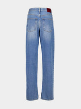 Gucci Light Blue Denim Pant with Label