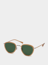 Eyevan 7285 Mandarine 787 Round Sunglasses