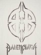 Balenciaga Ecru Metal BB Stencil T-Shirt