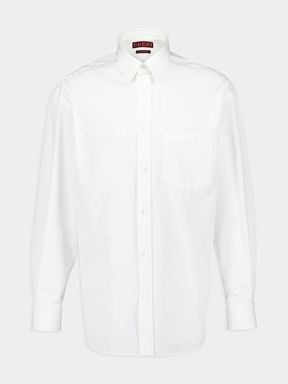 Gucci white dress shirt shops