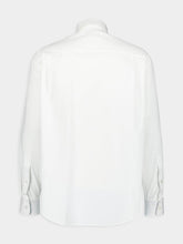 Gucci Cotton Poplin Shirt With Gucci Embroidery