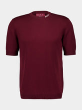 Gucci Rosso Ancora Silk Cotton T-Shirt