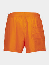 Gucci Bright Orange Technical Poplin Swim Shorts