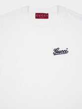 Gucci White Cotton Jersey T-Shirt