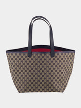 Gucci Beige and Blue Totissima Medium Tote Bag