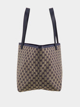 Gucci Beige and Blue Totissima Medium Tote Bag
