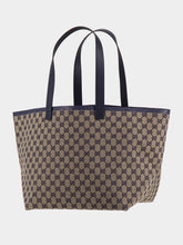 Gucci Beige and Blue Totissima Medium Tote Bag