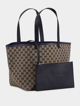 Gucci Beige and Blue Totissima Medium Tote Bag
