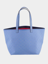 Gucci Light Blue Medium GG Canvas Tote Bag