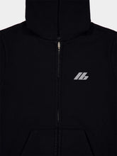 Balenciaga Black Activewear Zip-Up Hoodie