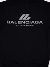 Balenciaga Black Activewear Zip-Up Hoodie