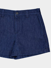 Gucci Low Waist Denim Mini Shorts with Horsebit