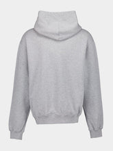 Gucci Grey Cotton Jersey Hooded Sweatshirt