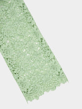 Gucci Green Lace Maxi Dress