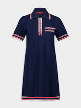 Gucci Stretch Viscose Polo Dress